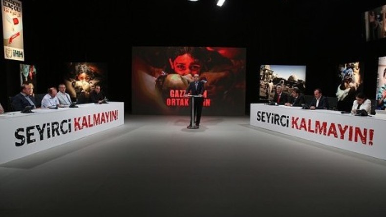 40 قناة تركية تشارك في حملة تبرعات لغزة