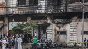 أربعة قتلى و30 إصابة في انفجار جنوبي قطاع غزة