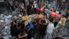 حصيلة العدوان على غزة ترتفع إلى 172 شهيداً و1260 جريحاً