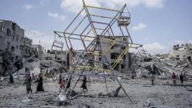 استشهاد ثلاثة فلسطينيين في قصف إسرائيلي لغزة