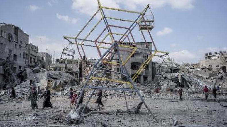 استشهاد ثلاثة فلسطينيين في قصف إسرائيلي لغزة