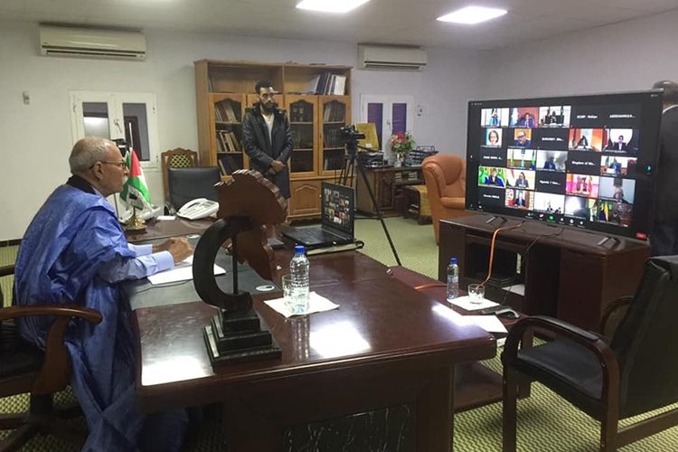 Le président sahraoui exige le “retrait” du Maroc des territoires occupés