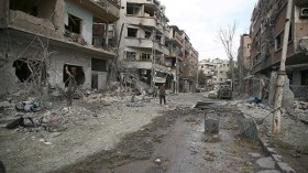 قوات النظام تستمر في قصف الغوطة