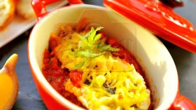 غراتان السردين والسبانخ