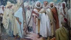 أول لوحة زيتية تقترب من الملامح الحقيقية للشيخ الحداد رحمه الله