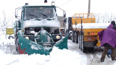 Crise de pain, lait et gaz à cause de la neige