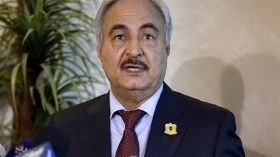 سيارة ملغومة تقتل اثنين من قوات حفتر في ليبيا