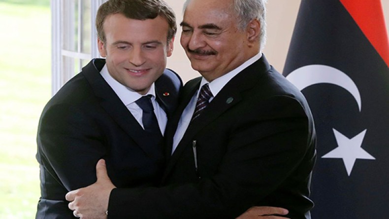 حفتر في فرنسا بعد إيطاليا