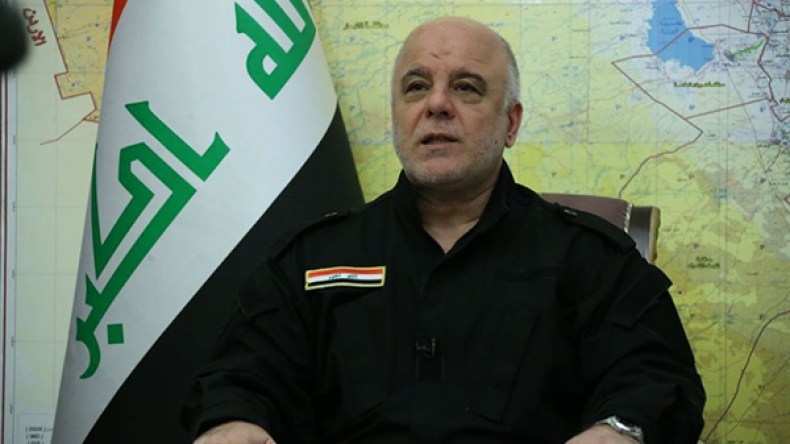 العبادي يعلن الانتصار على “داعش” في تلعفر