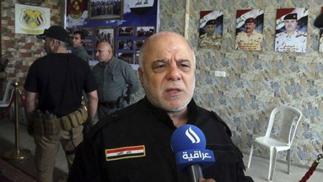 العبادي يأمر بملاحقة متهمين بارتكاب انتهاكات خلال معركة الفلوجة