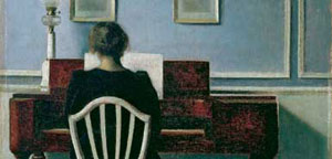 Vilhelm Hammershoi: So many shades of grey