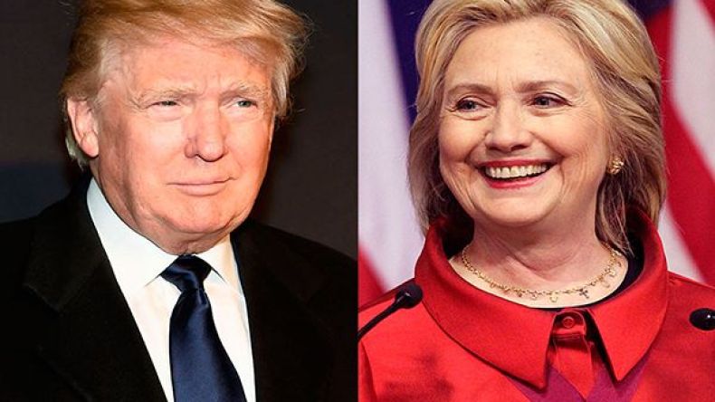 ترامب وكلينتون في صدارة السباق إلى البيت الأبيض