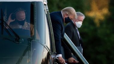 Testé positif, Trump a été admis dans un hôpital militaire