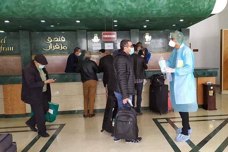 Fin de quatorzaine pour 850 ressortissants algériens