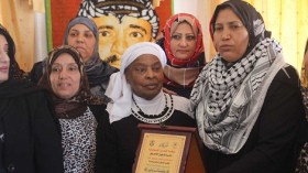 المرأة الفتحاوية تكرم الأسيرة الأولى لحركة فتح