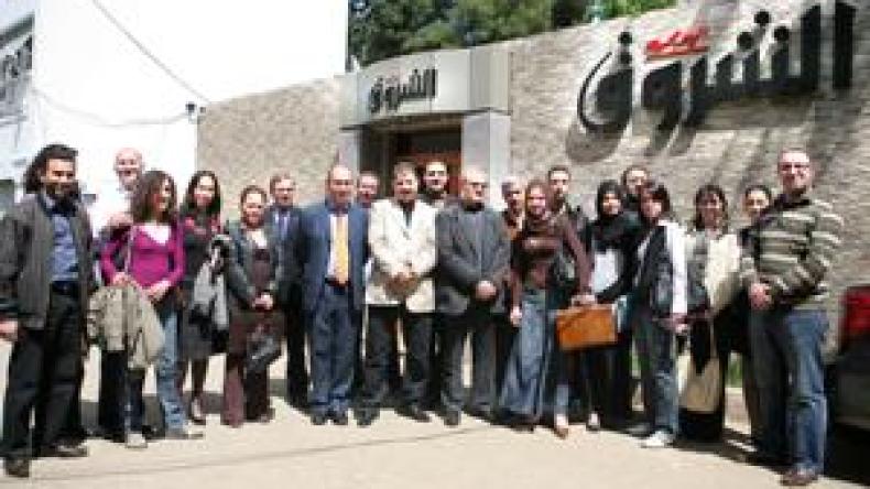 مدير عام “الشروق” والسفير الفرنسي يختتمان دورة تكوين الصحفيين الجزائريين