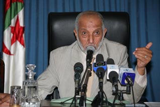 Belkhadem: Bouteflikaâ€™s health is good and he will not establish a new political party