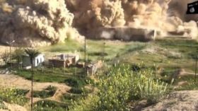 فيديو لداعش يظهر تدمير مدينة نمرود الأثرية في العراق