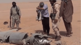 داعش يسقط طائرة استطلاع أمريكية