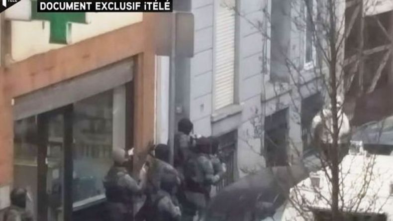 فيديو جديد لعملية اعتقال صلاح عبد السلام في بروكسل