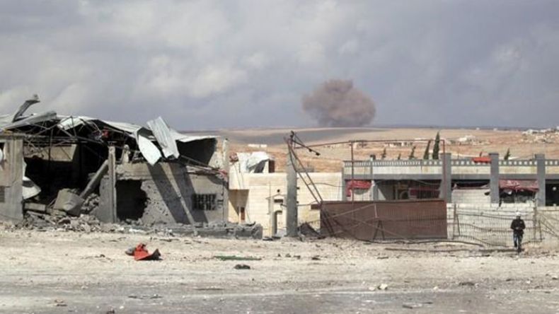 طائرات روسية دمرت مخازن أسلحة لمقاتلين سوريين دربتهم أمريكا