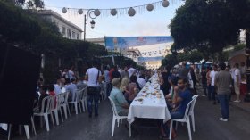 “تحلى اللمة” مائدة إفطار لـ 1000 صائم في قلب العاصمة