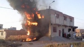 وفاة 3 أطفال وإصابة الأم في حريق مهول التهم مسكنا ببومرداس