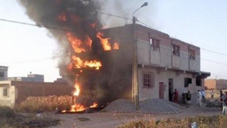 وفاة 3 أطفال وإصابة الأم في حريق مهول التهم مسكنا ببومرداس
