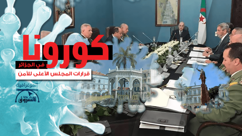 كورونا في الجزائر.. هذه قرارات المجلس الأعلى للأمن
