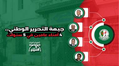 جبهة التحرير الوطني.. 4 أمناء عامين في 5 سنوات