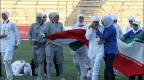 إكتشاف 4 لاعبين ذكور في منتخب إيران للسيدات