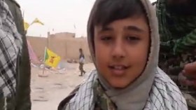 صدمة بعد مشاركة أطفال إيرانيين في الحرب السورية