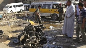انتحاري يفجر نفسه وسط معزين ويوقع 11 قتيلاً في بغداد