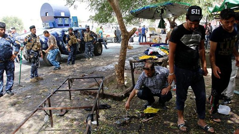 16 قتيلاً في تفجير تبناه “داعش” شمالي بغداد