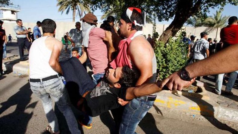 أربعة قتلى و90 مصاباً في اقتحام المنطقة الخضراء في بغداد
