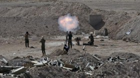ميليشيات شيعية تنتشر من قاعدة قرب الرمادي