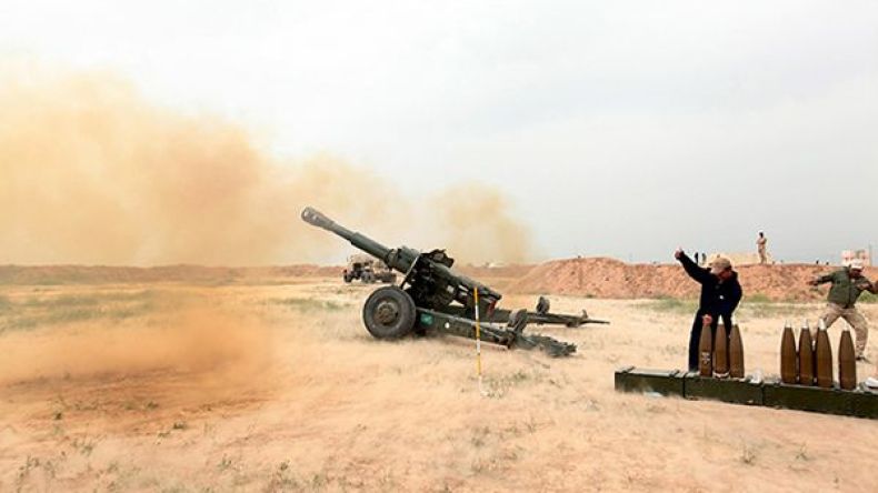 طائرات التحالف تُدمر القنصلية التركية في الموصل