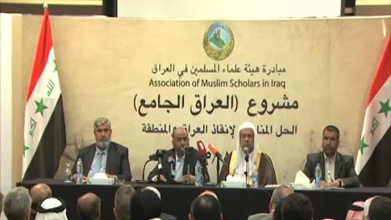 هيئة علماء المسلمين تطلق مبادرة لإنهاء الصراع في العراق