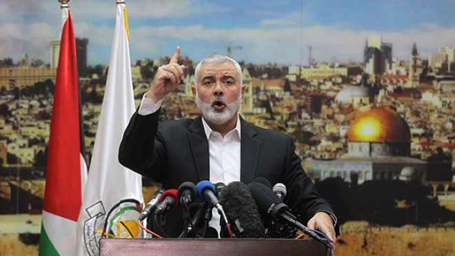 هنية: قرار ترامب يهدف لتصفية القضية الفلسطينية