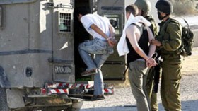 الاحتلال يعتقل 14 فلسطينياً في الضفة و12 صياداً في غزة