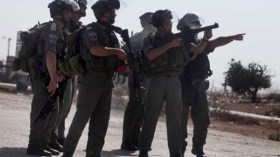 إصابة شاب برصاص الاحتلال واعتقال آخر في نابلس