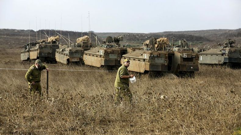قصف إسرائيلي للجيش السوري في الجولان