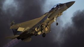 طائرات إسرائيلية تقصف منطقة غربي دمشق