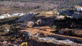 اعتقال أربعة فلسطينيين خلال فض مسيرة في الخليل