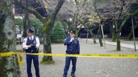 انفجار في معبد ياسوكوني في طوكيو