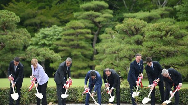قمة مجموعة السبع تفتتح أعمالها في اليابان