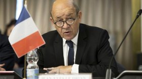 French Foreign Affairs Minister Le Drian On A Working Visit To Algeria