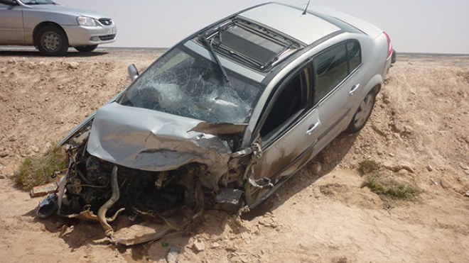 وفاة 25 شخصا وجرح 1245 آخرين في حوادث مرور