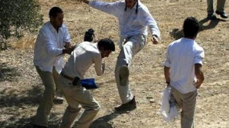 مستوطنون يهاجمون عمالاً فلسطينيين في الضفة