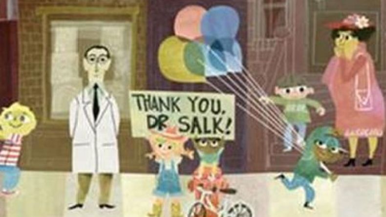 غوغل يحتفل بالذكرى الـ100 لميلاد مخترع لقاح شلل الأطفال